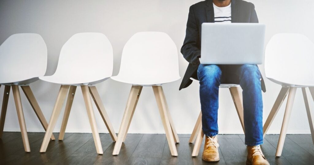 using computer in job search